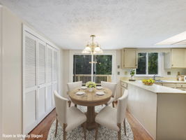 Breakfast Area Virtually Staged