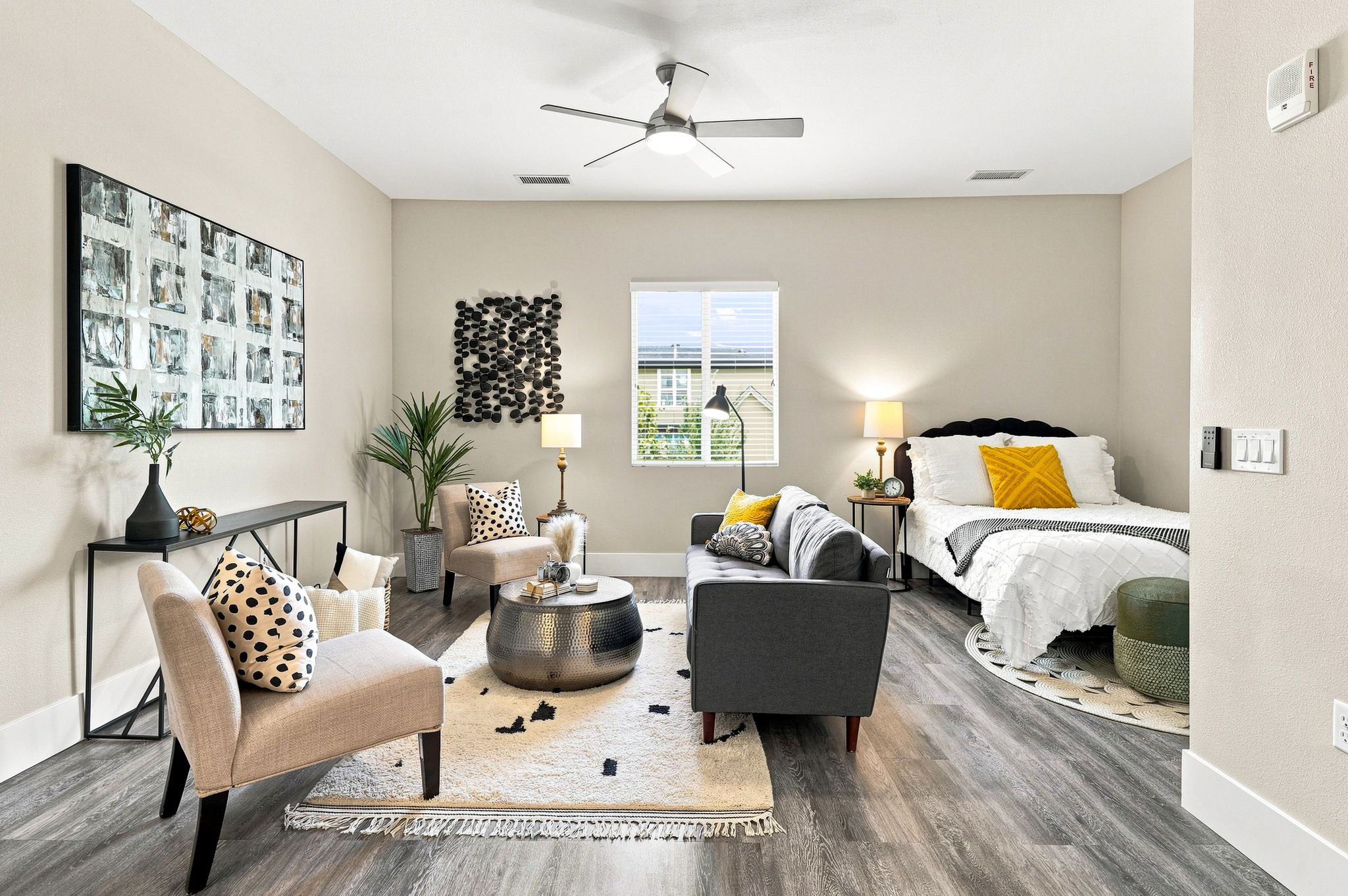 Efficient Studio Floorplan