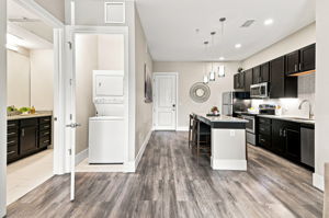 In unit laundry - washer and dryer included!