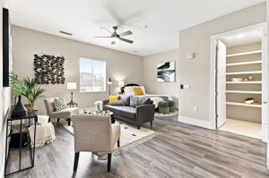 Large open Living/Bedroom area
