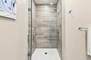 Large shower