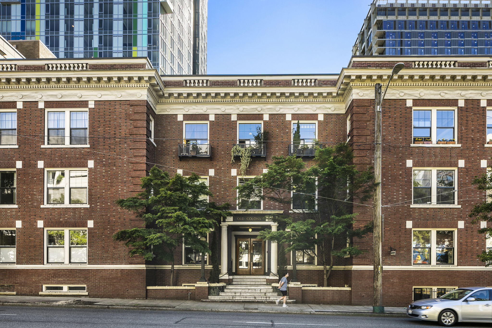 just 8 steps to the entrance, and then no more stairs to your unit