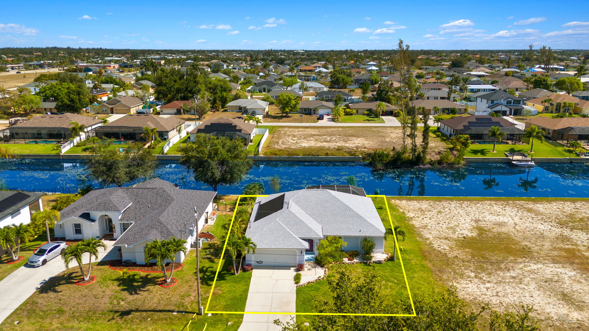 Aerial Front Exterior 2 of 2 -Lot Lines