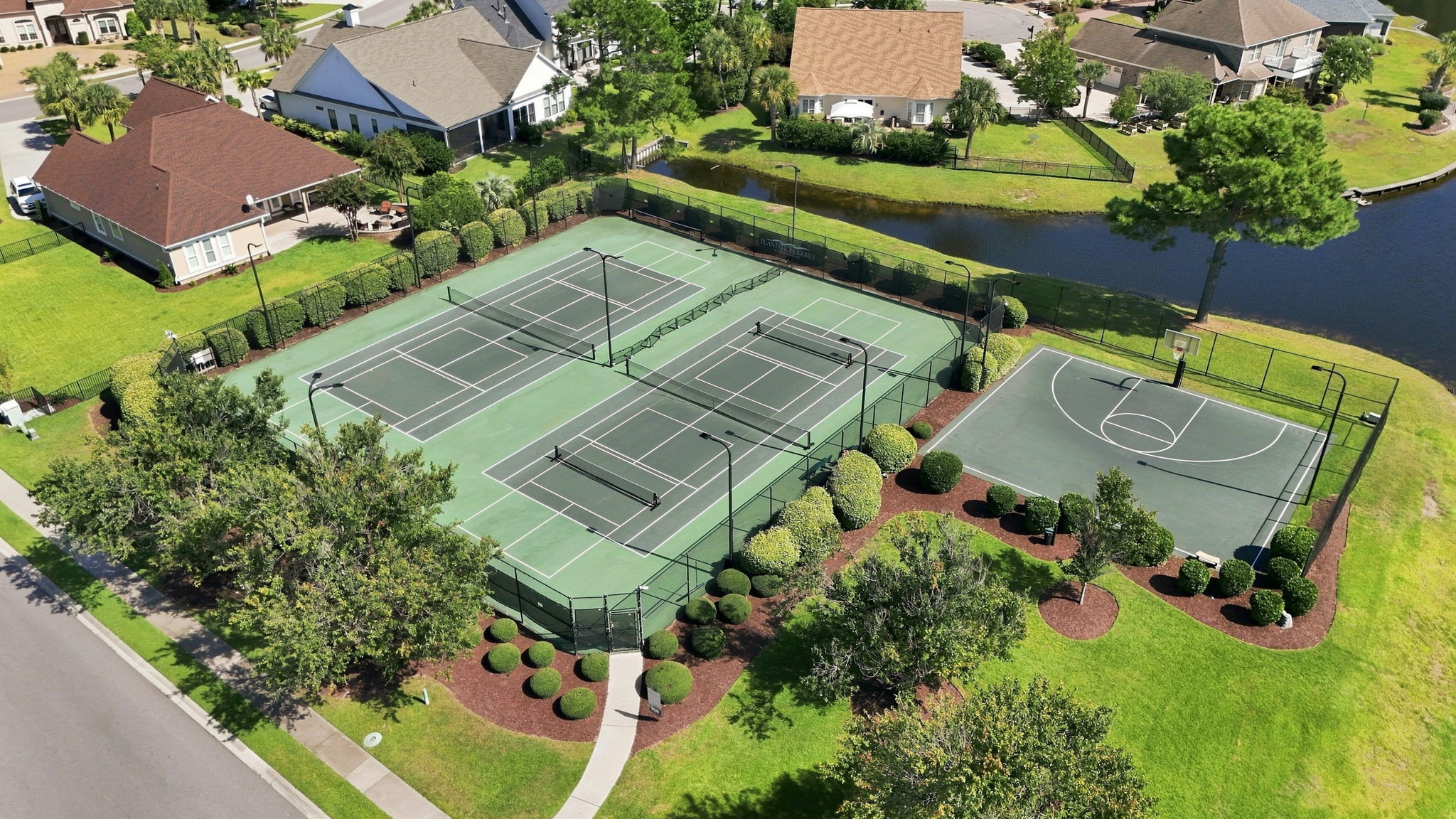 Tennis / Pickleball and Basketball Courts