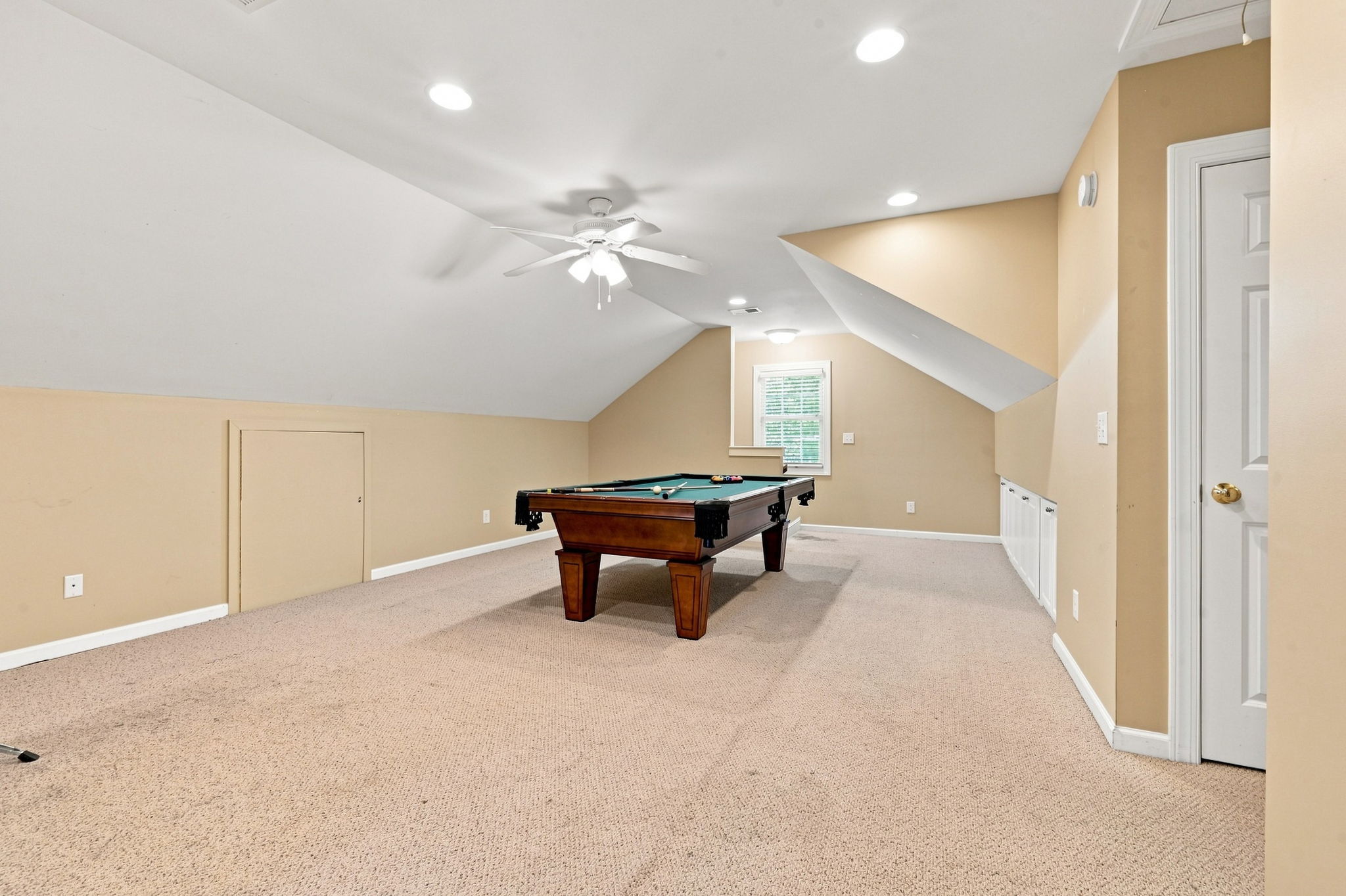 Spacious Game Room