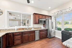 Fully Equipped Amenity Center Kitchen
