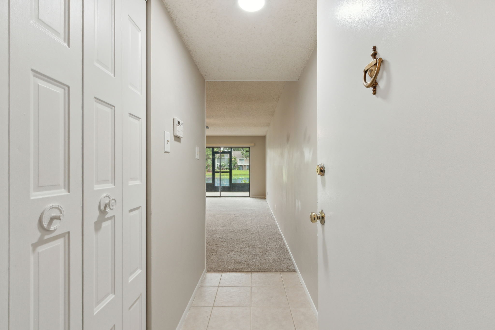 Front Entry with coat closet