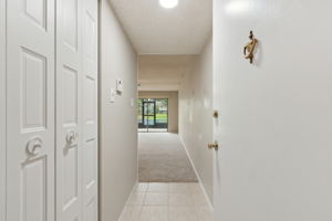 Front Entry with coat closet