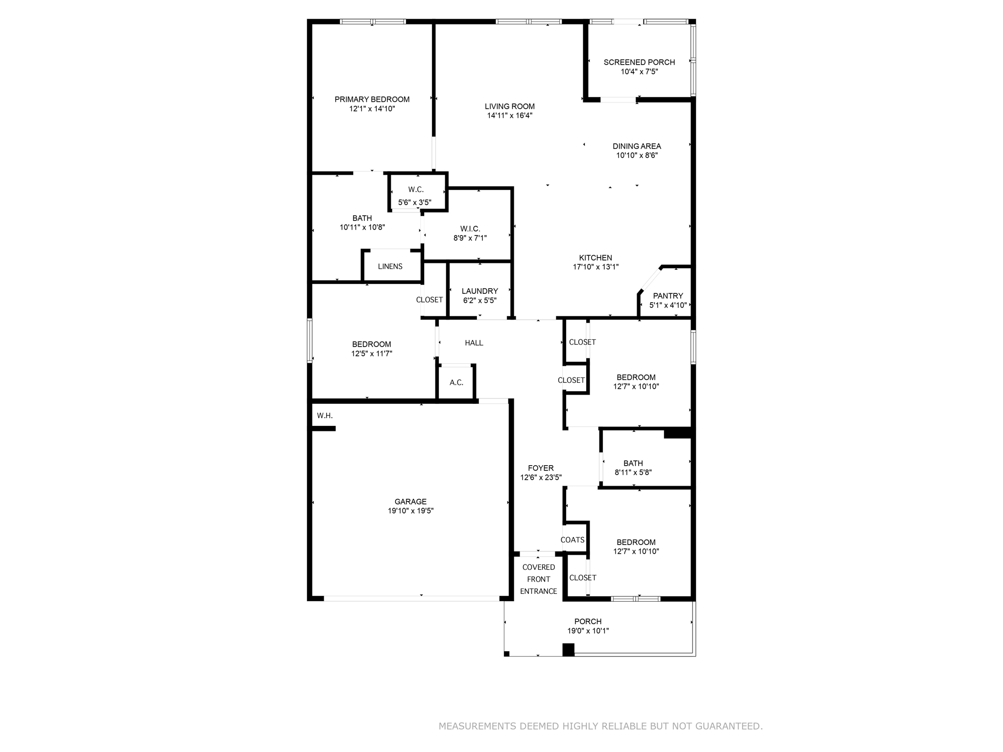 Floor Plan with Dimensions
