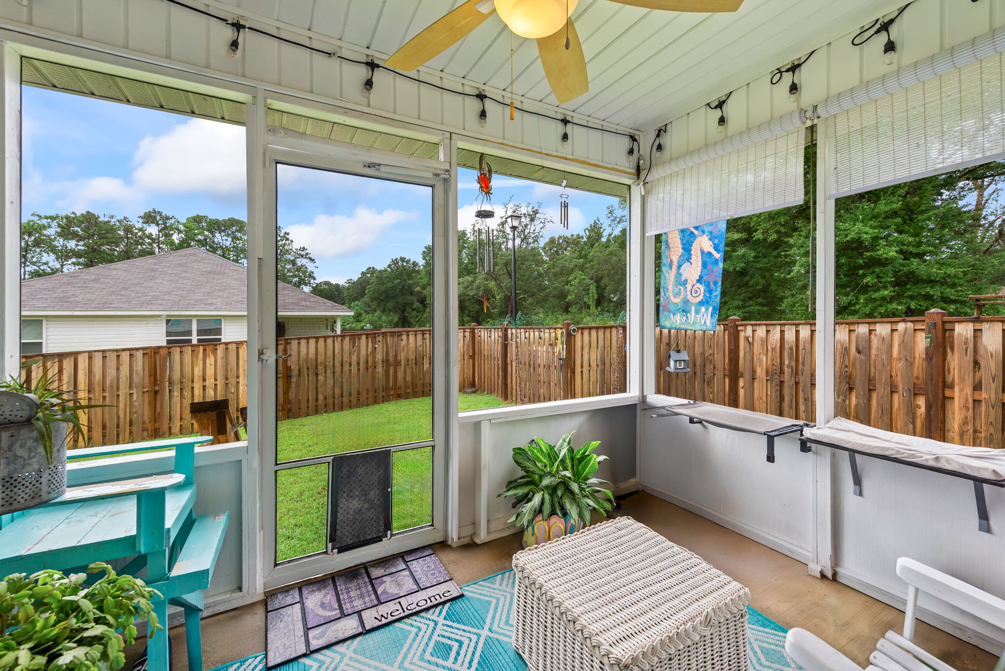 Back Screened Porch