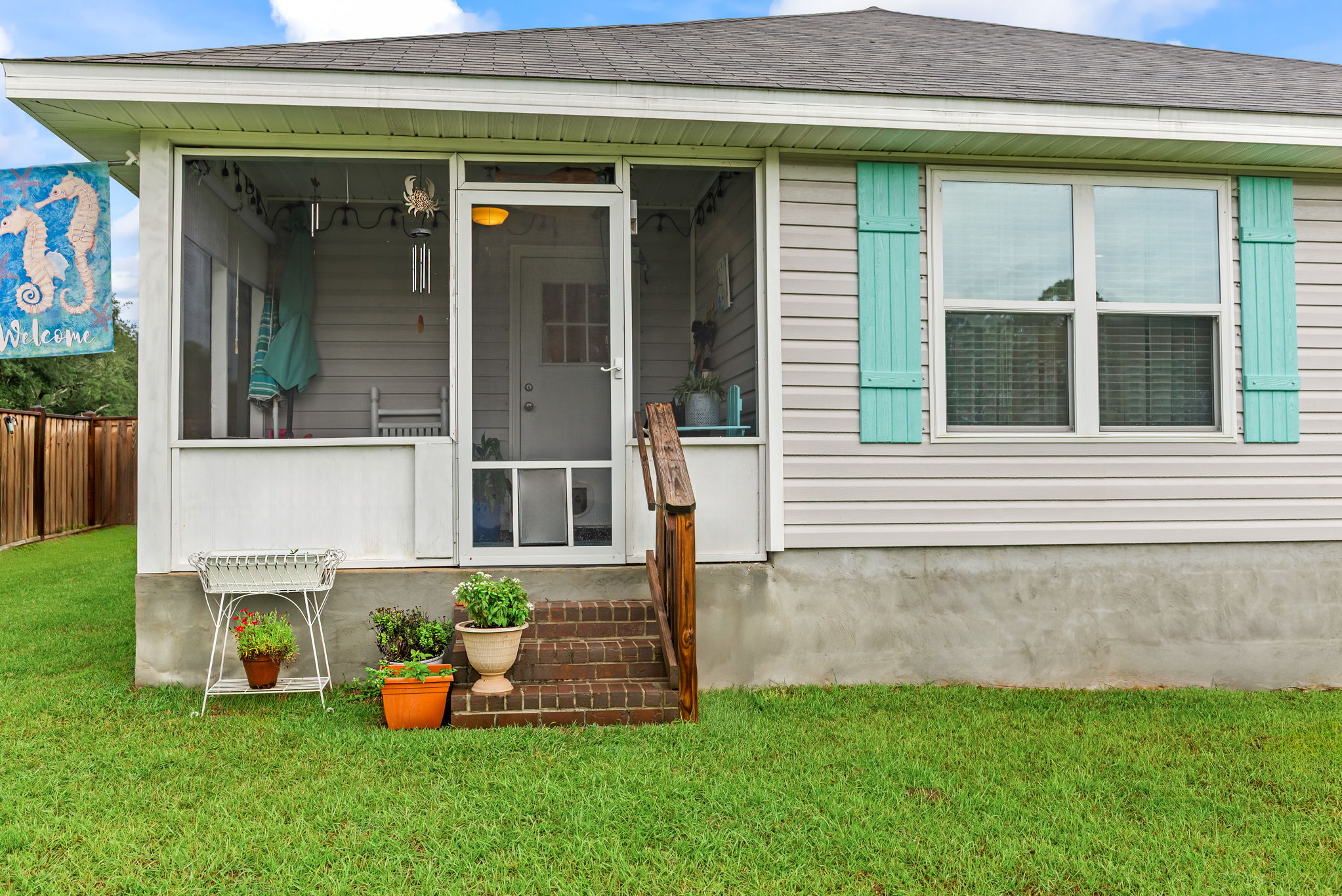 Back Screened Porch