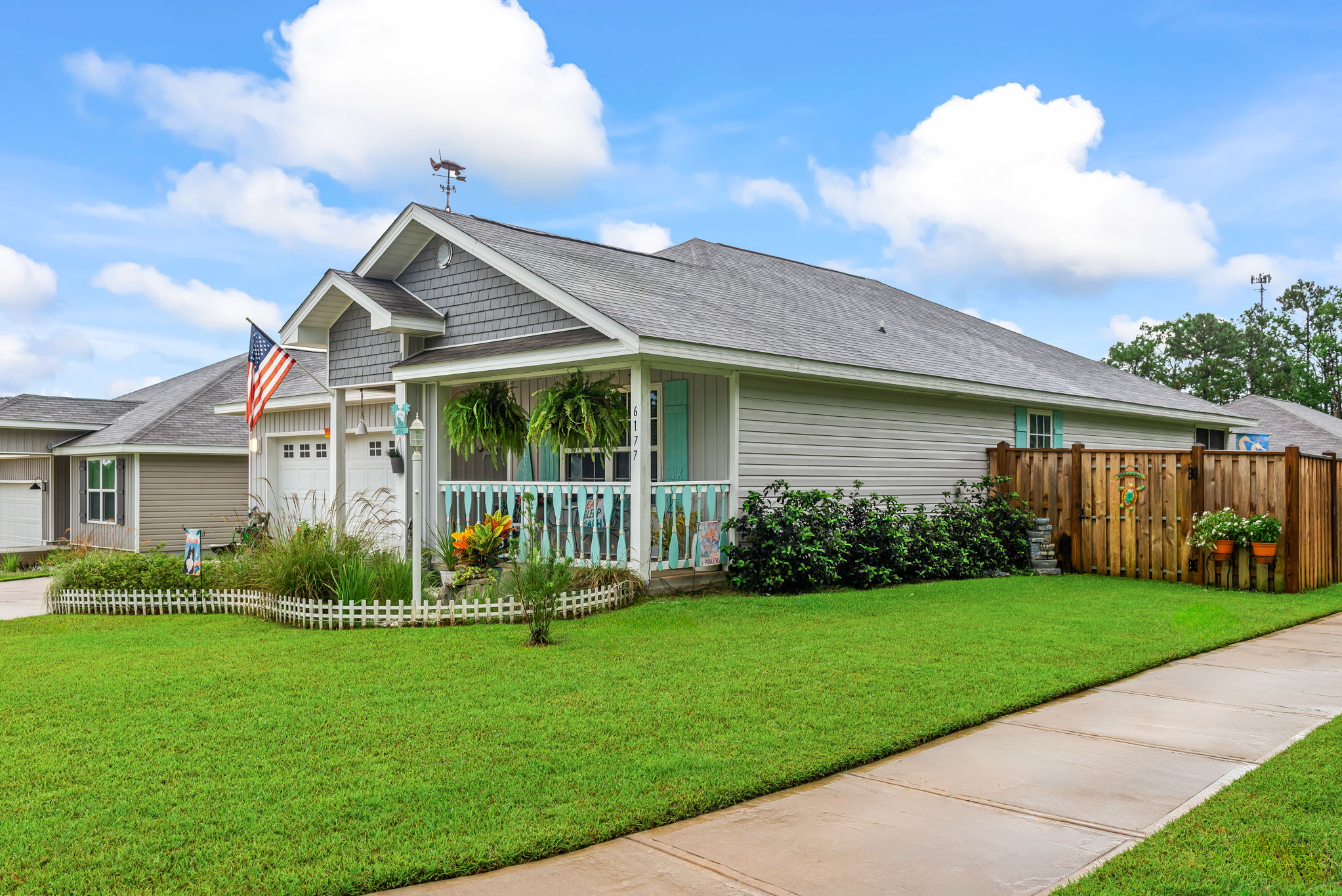 Corner Lot and Sidewalks