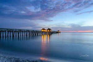 Naples Pier Twilight-3