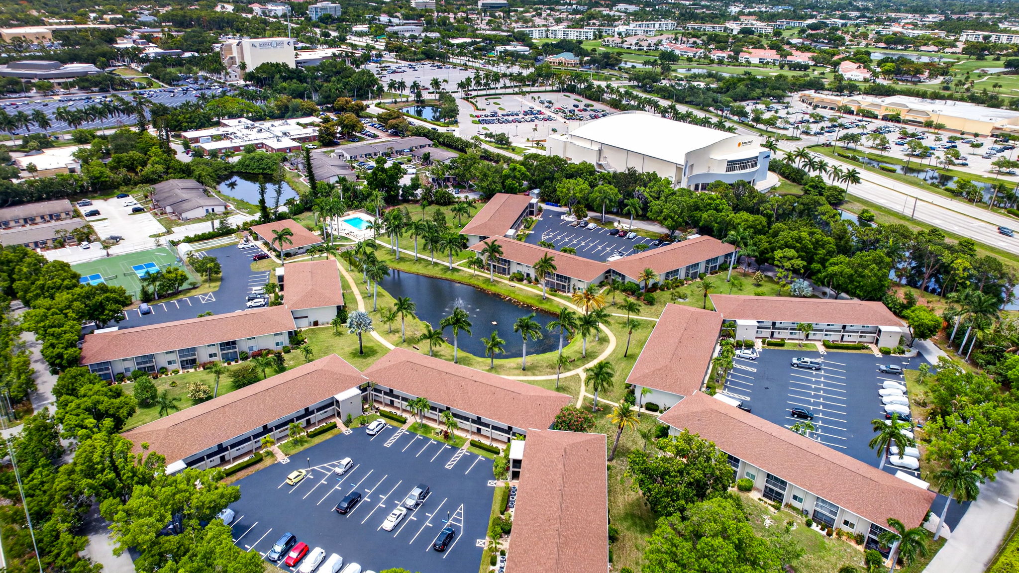 Aerial Front Exterior 4