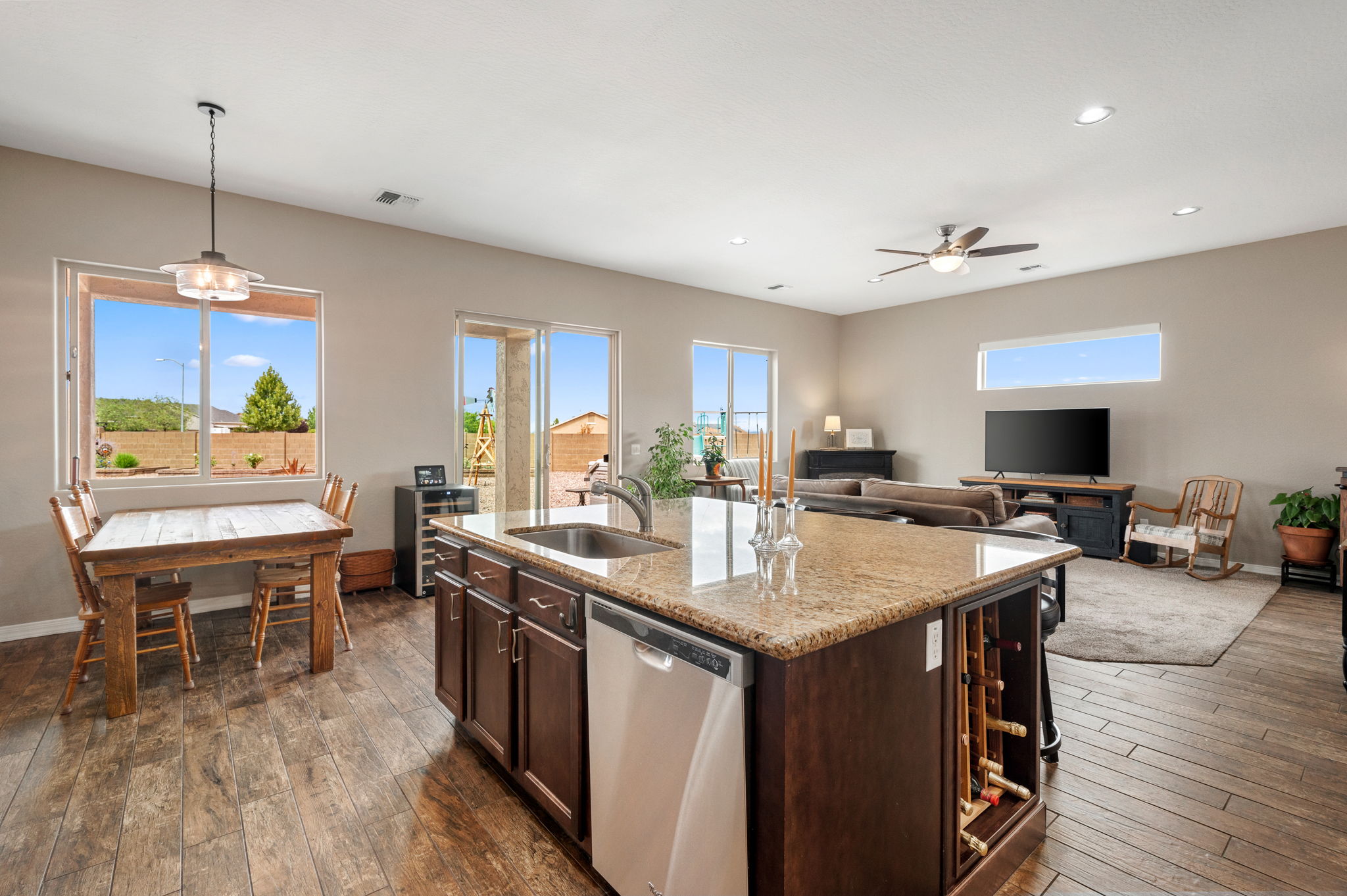 Kitchen to Dining Room