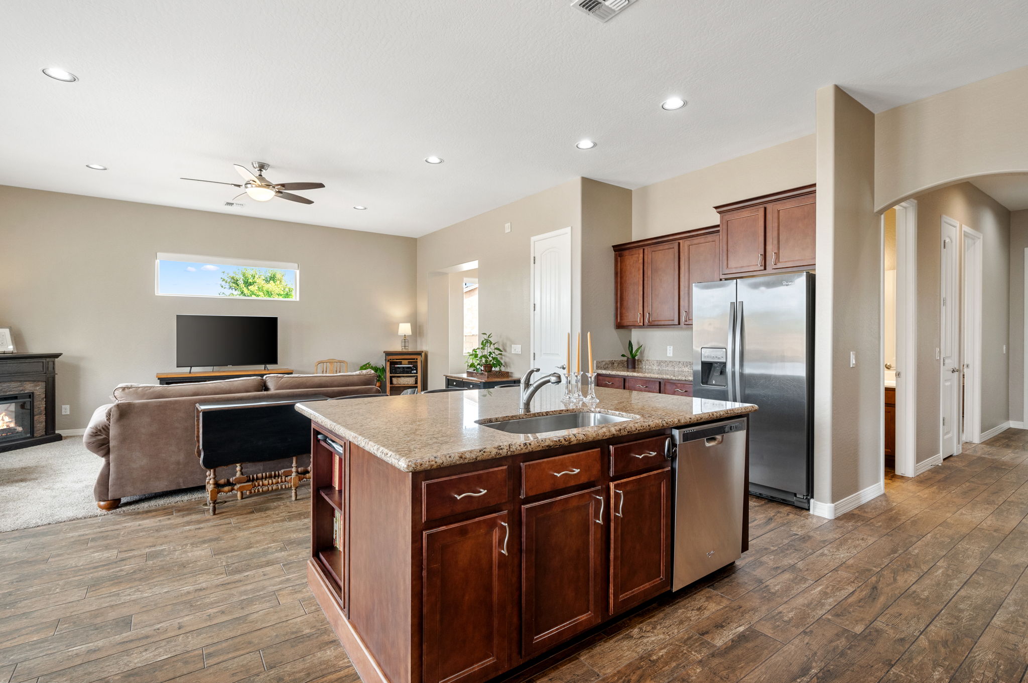 Kitchen to Living Room