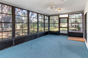 Covered Enclosed Porch