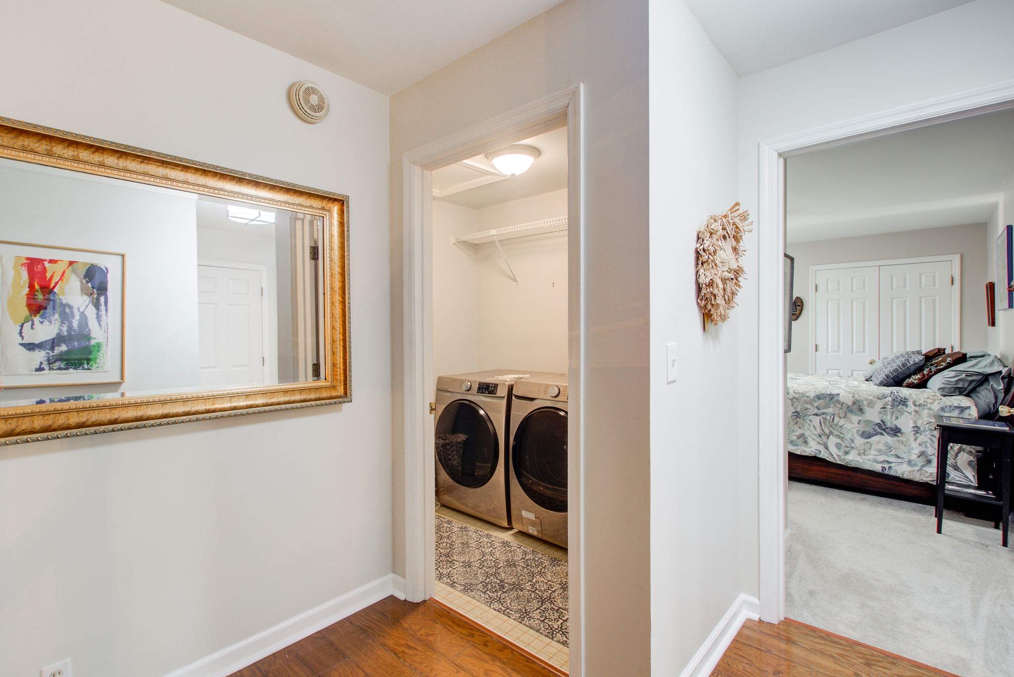 19 Upper Landing w Laundry + BR 2 View