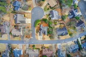 35 Aerial Lot + Neighborhood