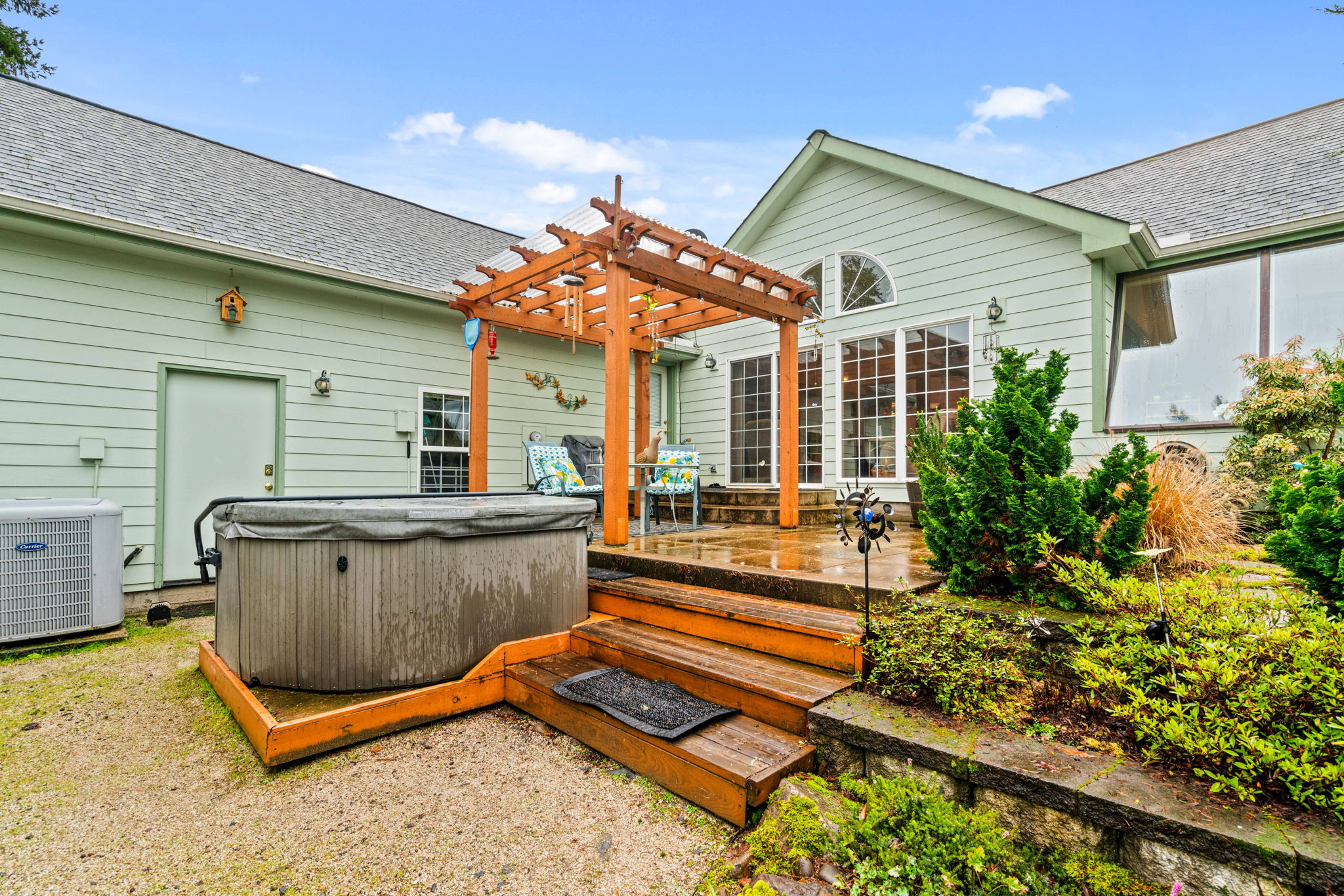 Patio and Spa