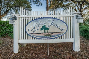 Lake Forest Sign