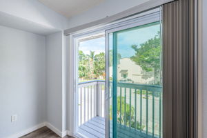 Primary Bedroom Balcony 1