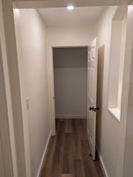 Upstairs hallway to private flex/bonus room