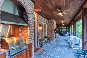 For BBQ'ing and social hours