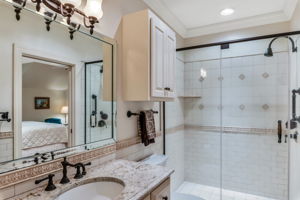 And two comfortable bathrooms