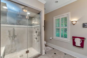 And luxurious bathrooms