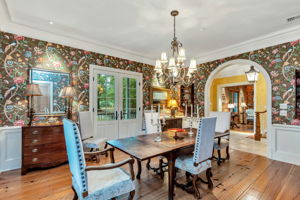 A wonderful formal dining room