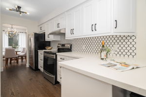Kitchen opens to the Dining Room
