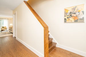 Solid 3/4" thick Oak 4.5" plank floors and Stair Treads!