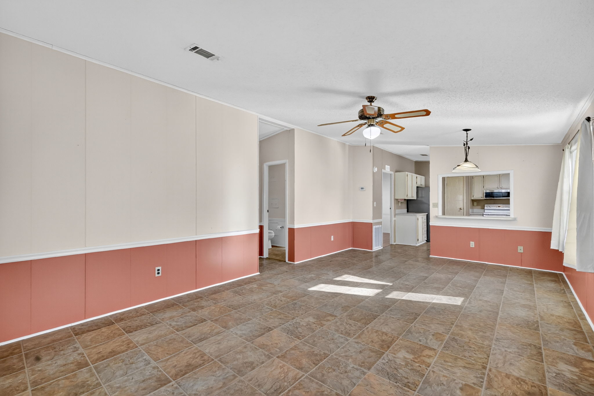 Living and Dining Rooms