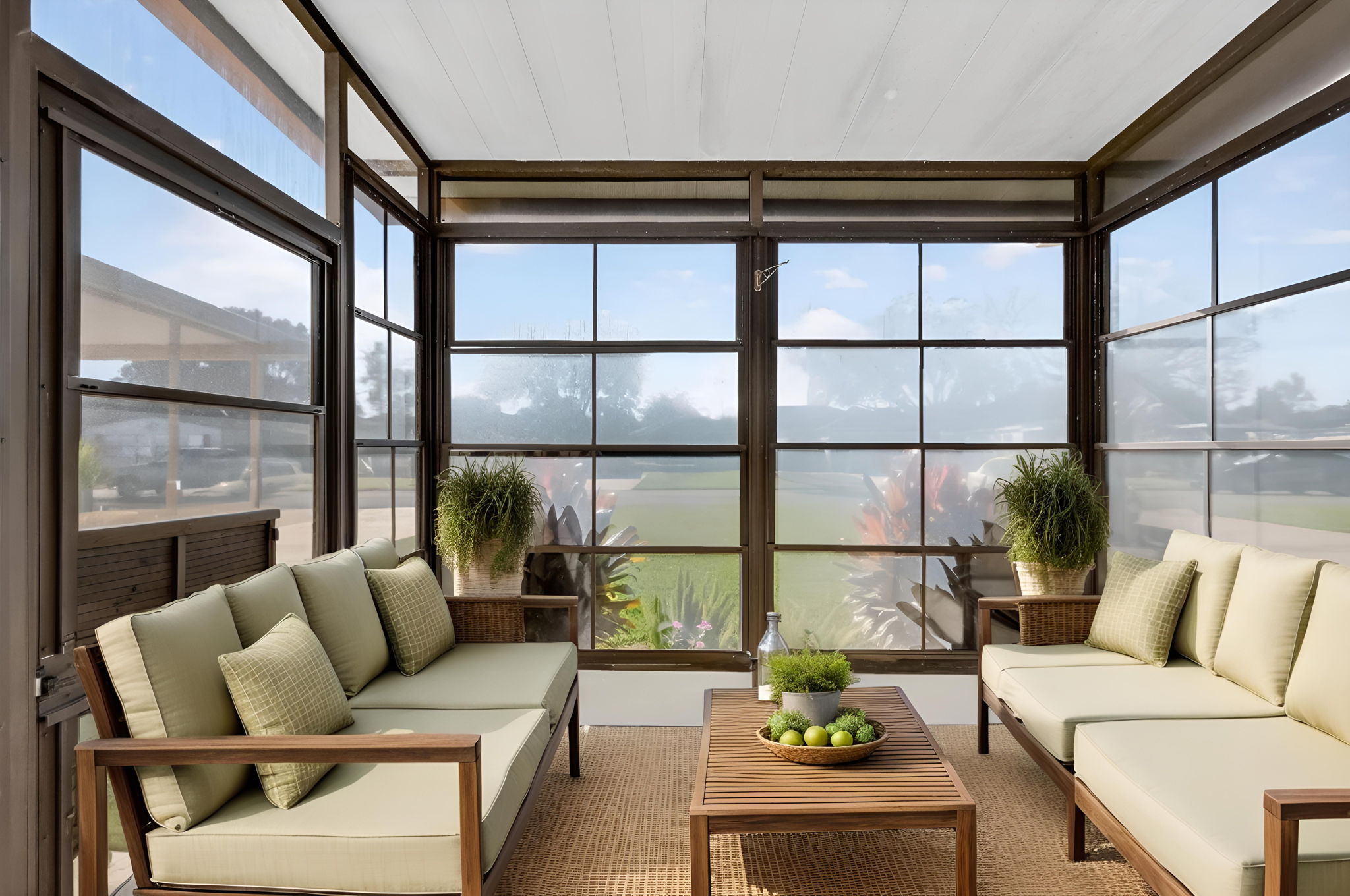 Virtually Staged - Enclosed Lanai