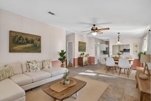 Virtually Staged - Living and Dining Rooms