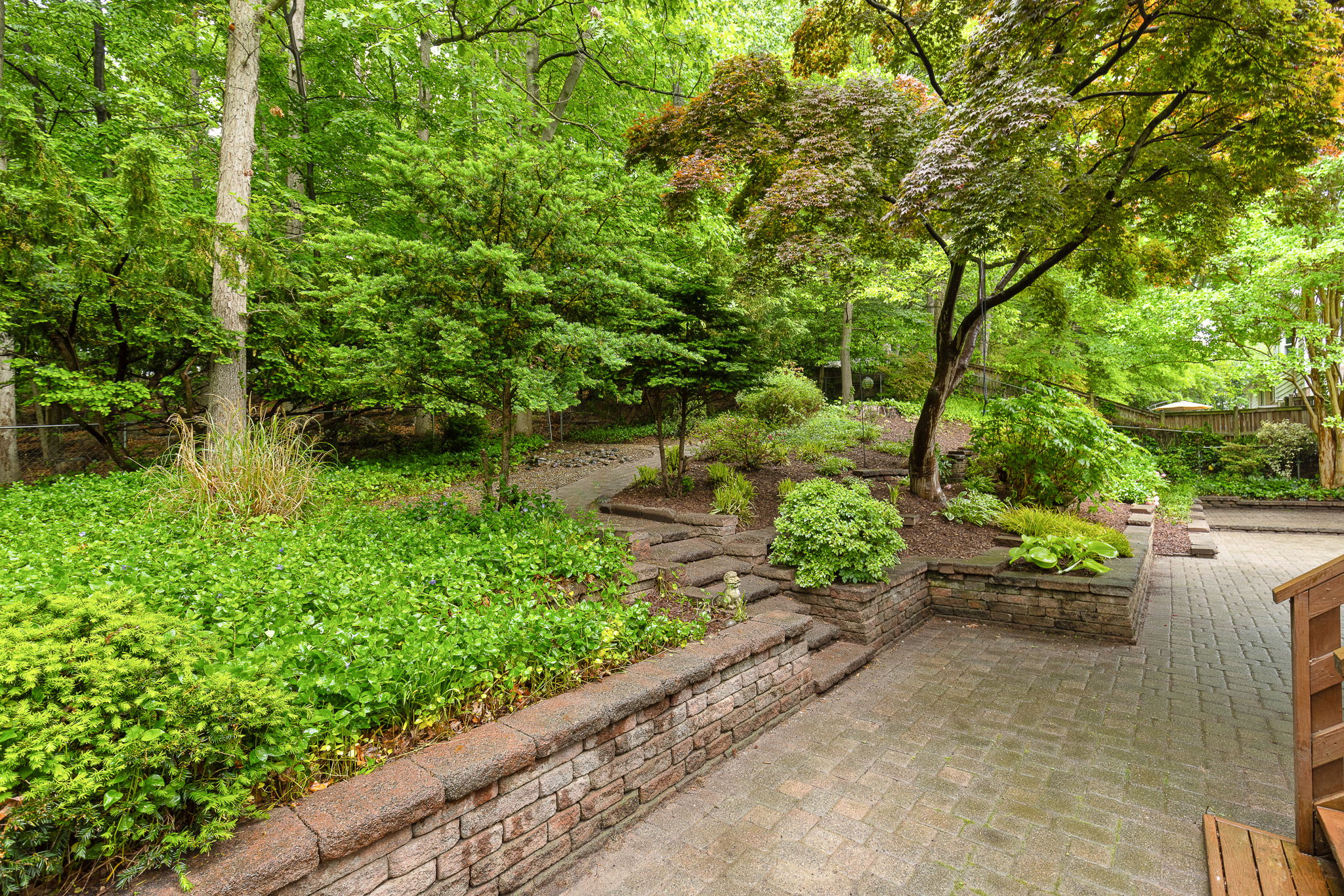 Gorgeous 1/3 acre lot backs to wooded parkland!