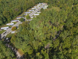 Looking Down onto the property