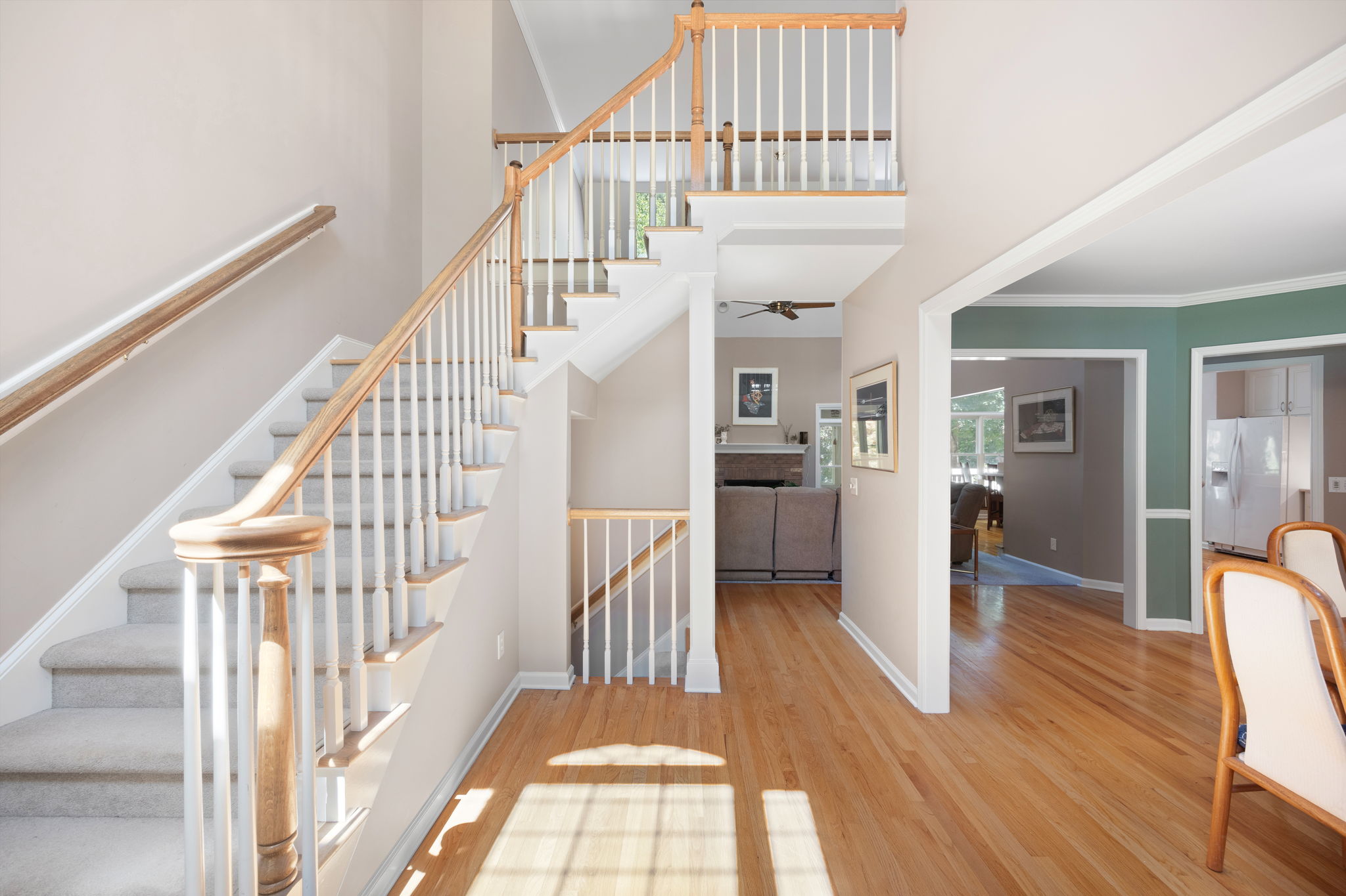 Let's head upstairs!