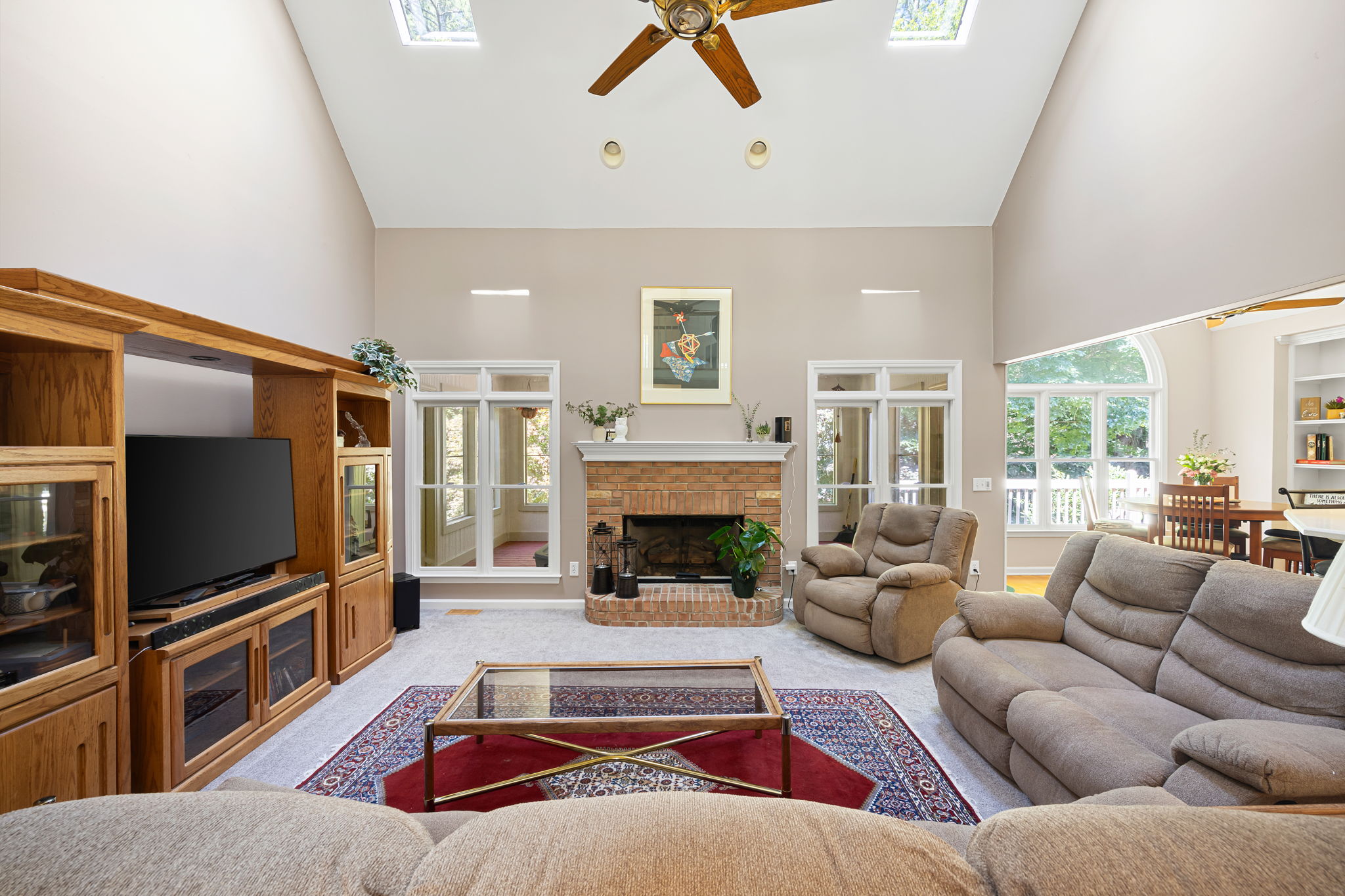 Filled with light - brand new skylights!