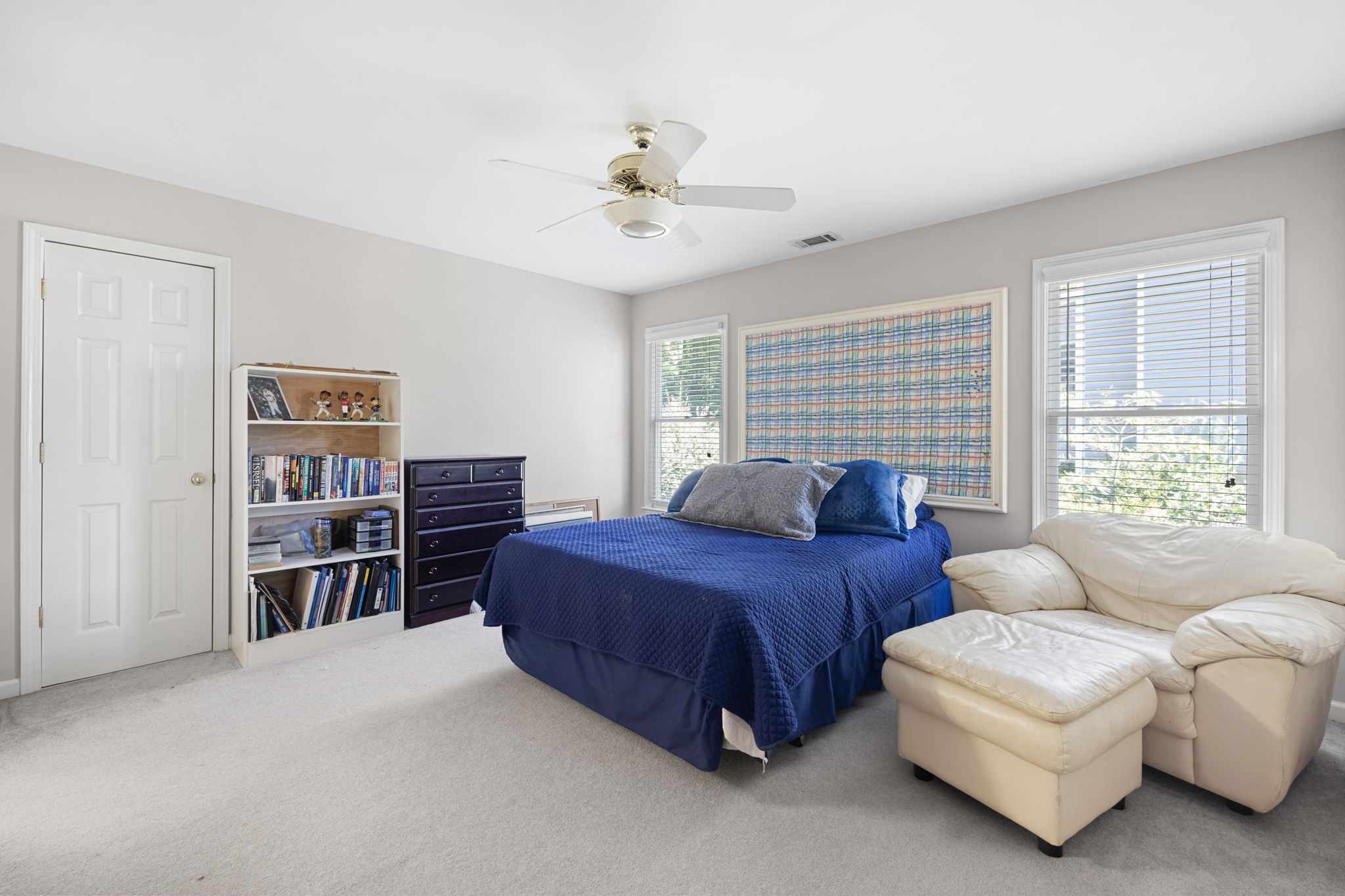 First bedroom with extra storage