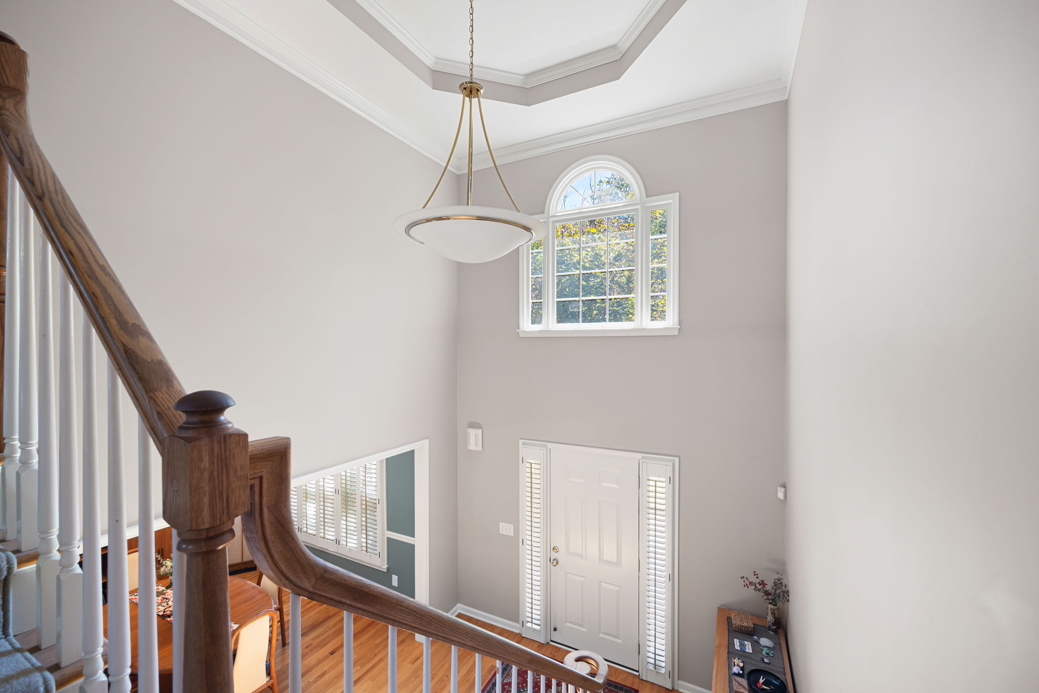 View toward front door