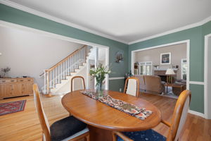 Dining open to the living room