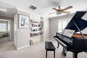 Loft leads to two jumbo bedrooms