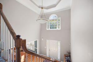 View toward front door