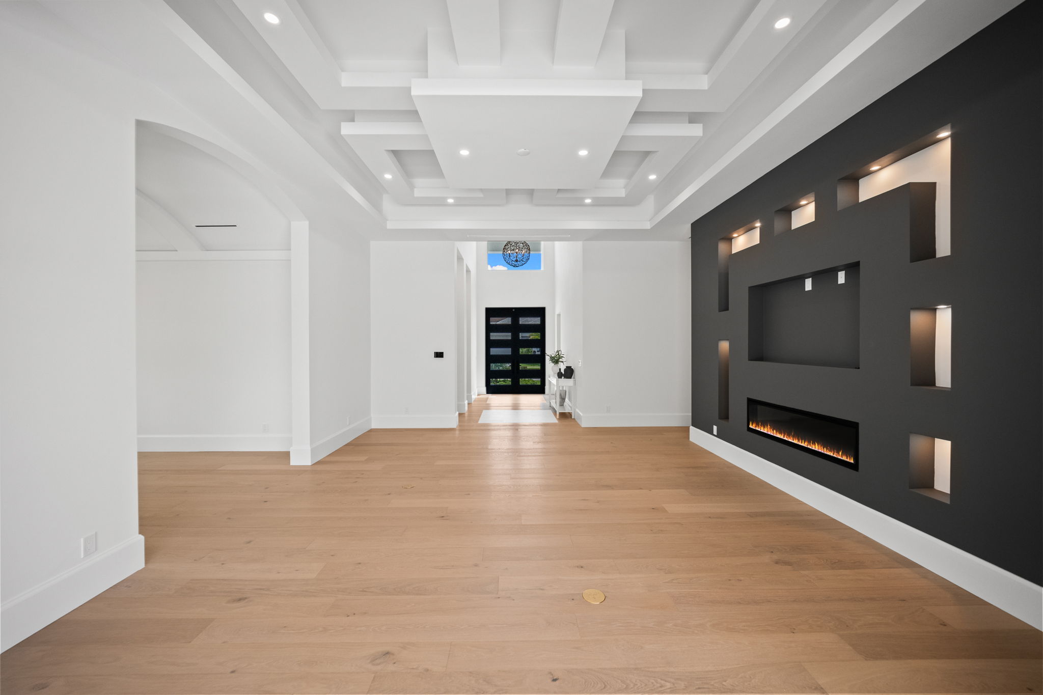 French oak floors throughout entire home