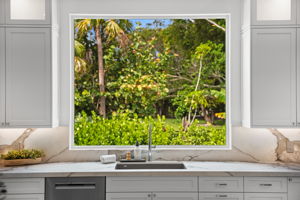 Oversized picture window over sink