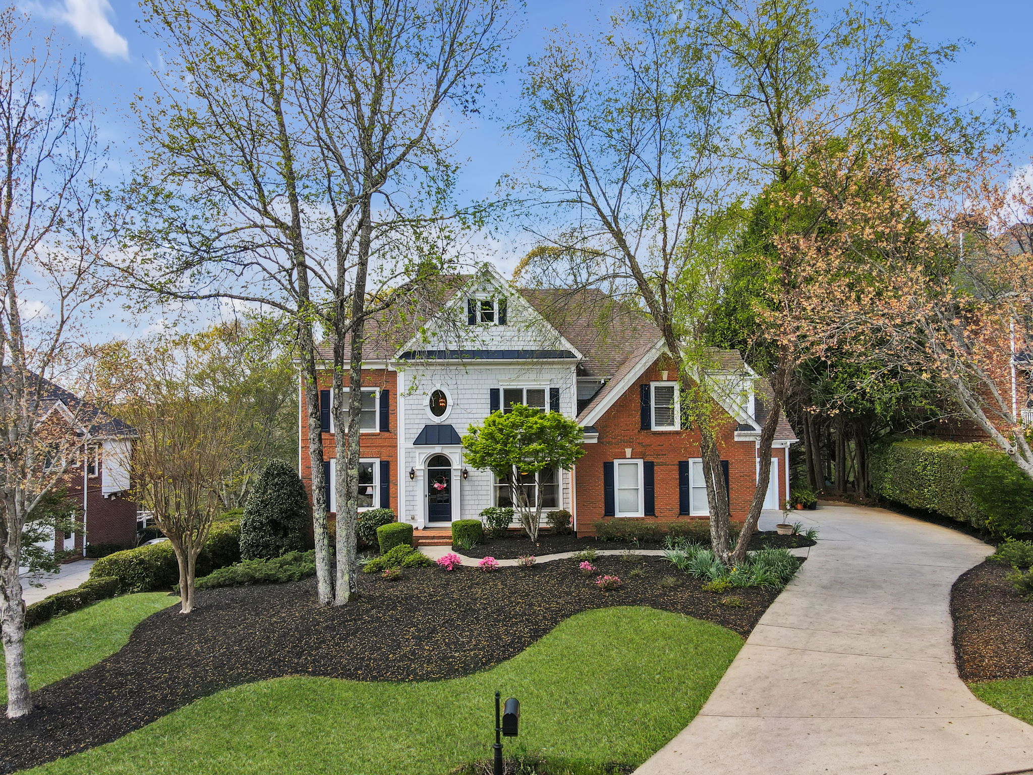 Professionally landscaped East facing home