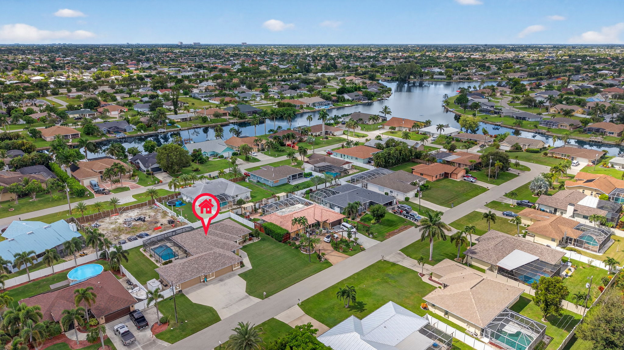 Aerial Front Exterior 3 - markers