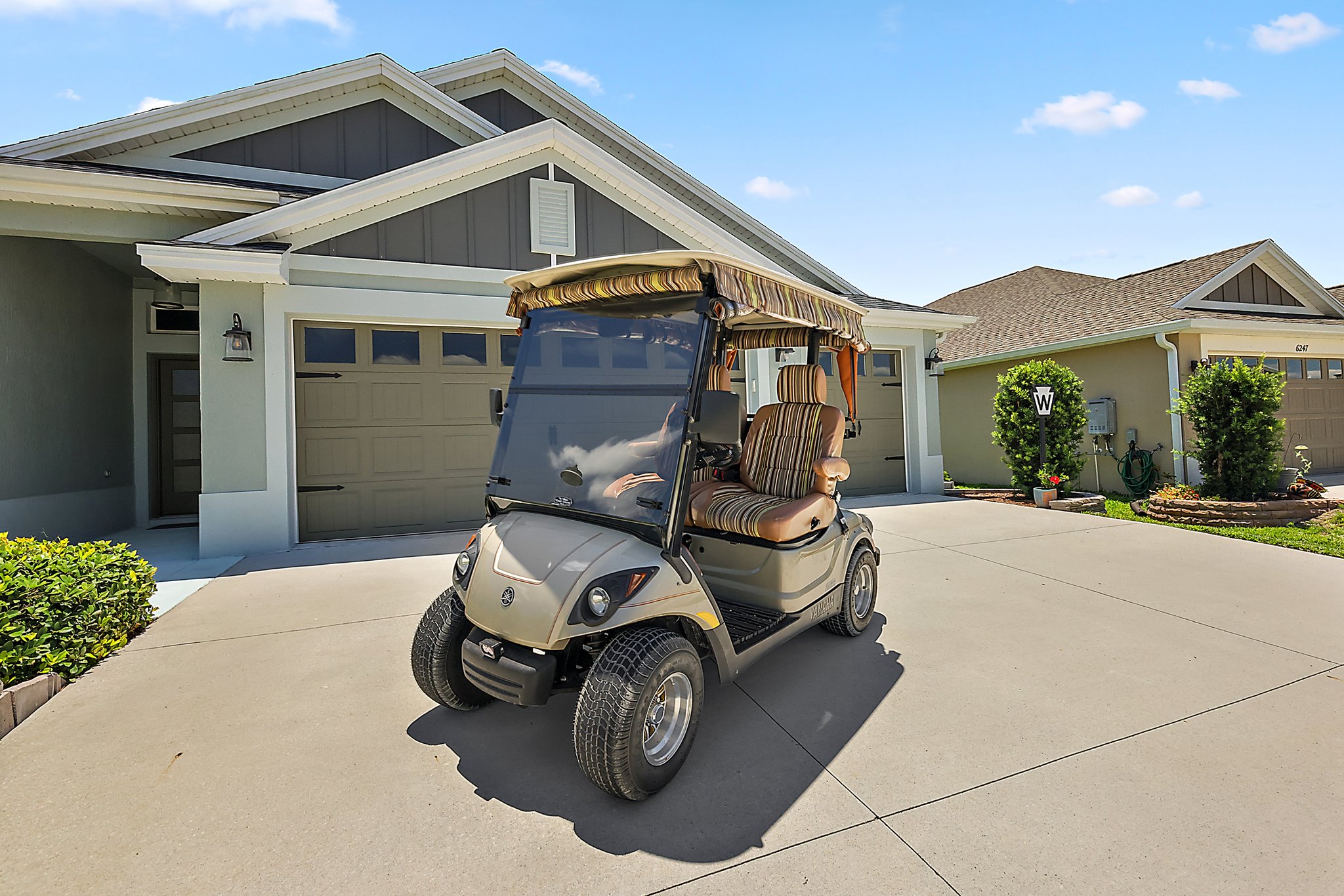 Golf Cart Included